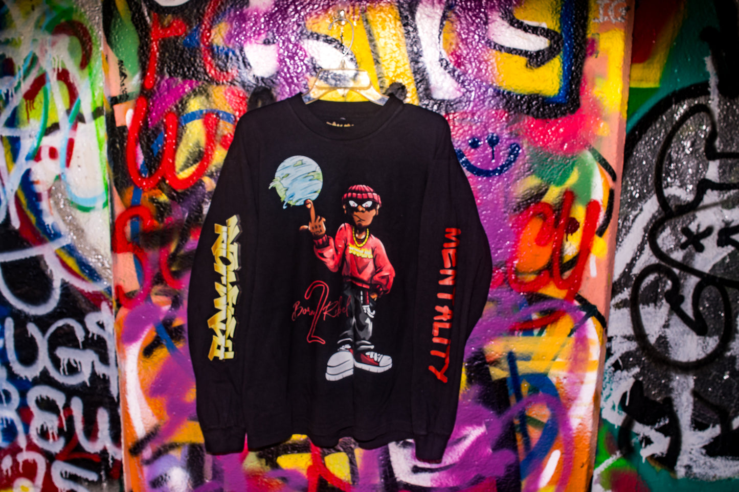 Born 2 Rebel - Long Sleeve