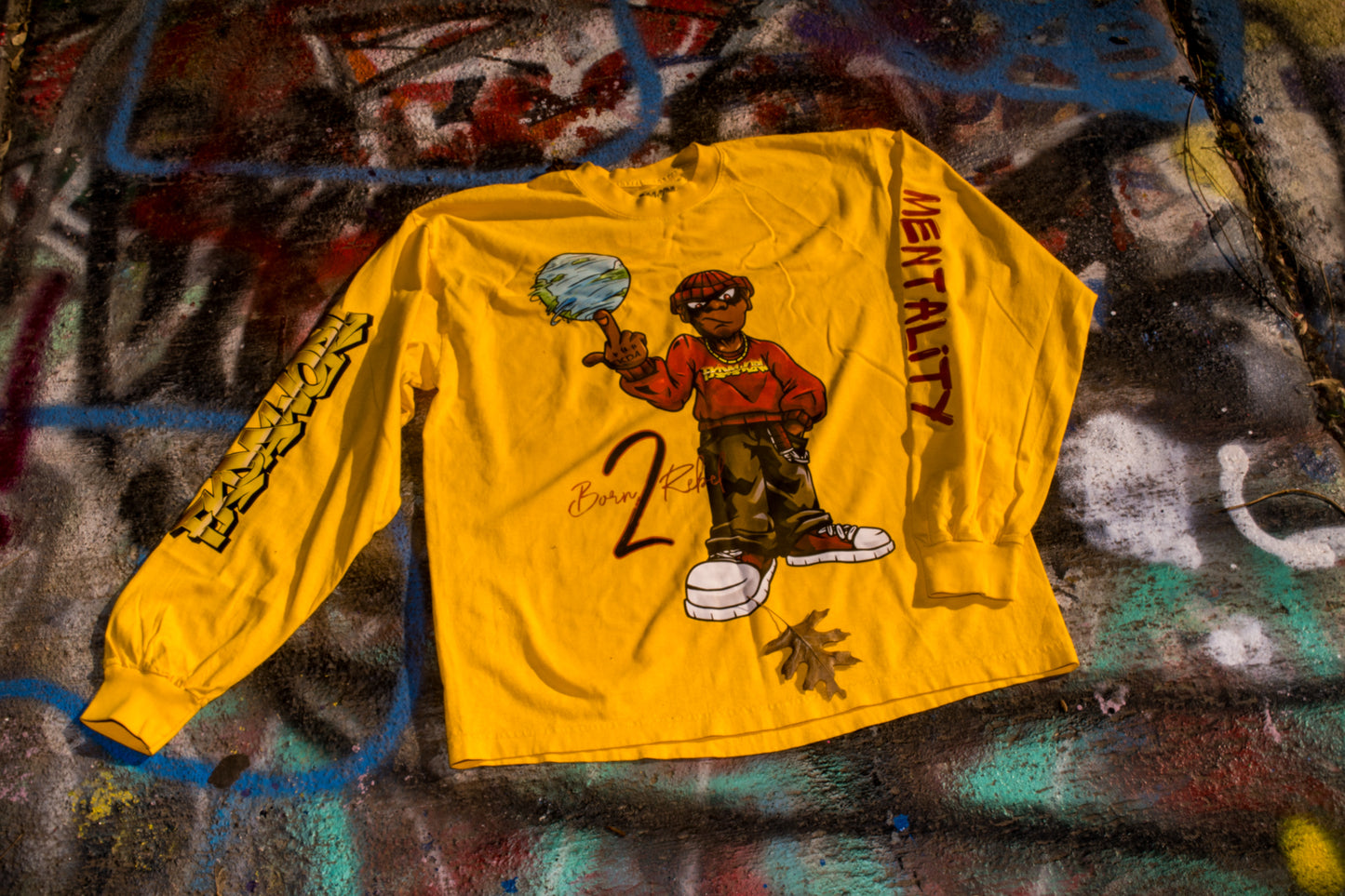 Born 2 Rebel - Long Sleeve