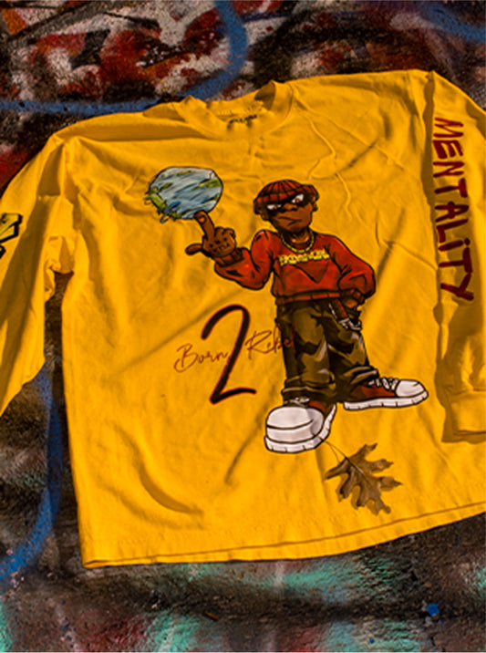 Born 2 Rebel - Long Sleeve